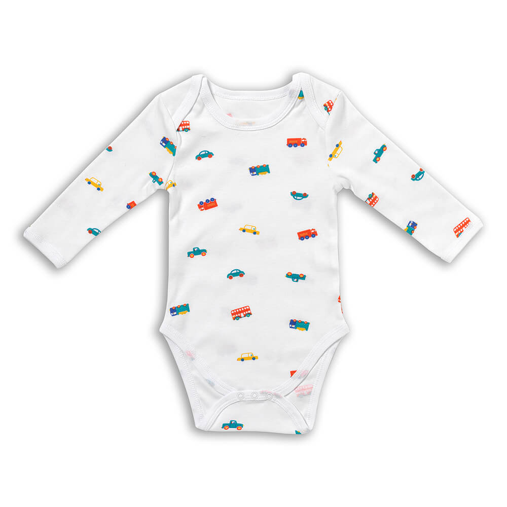 Bio Baby-Bodys langarm 3er-Pack