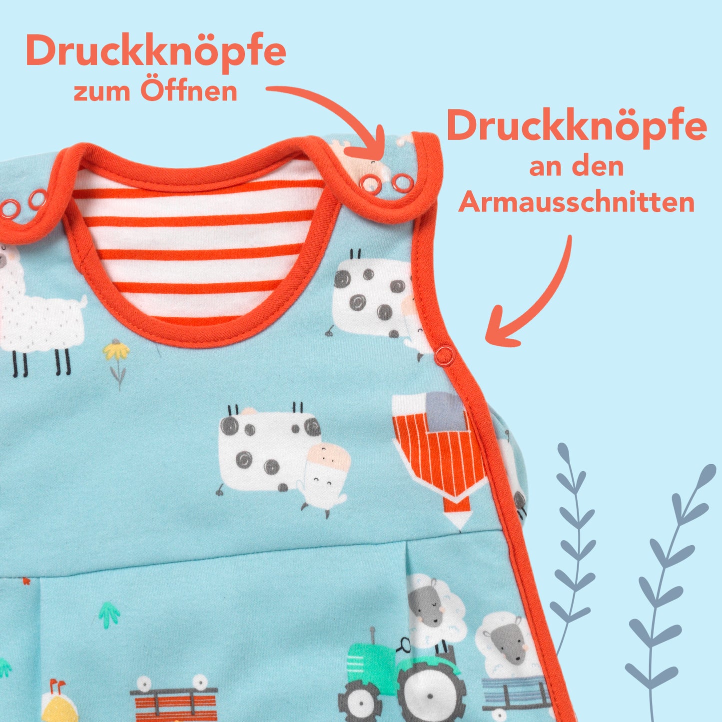 Bio Babyschlafsack, 1.0 TOG