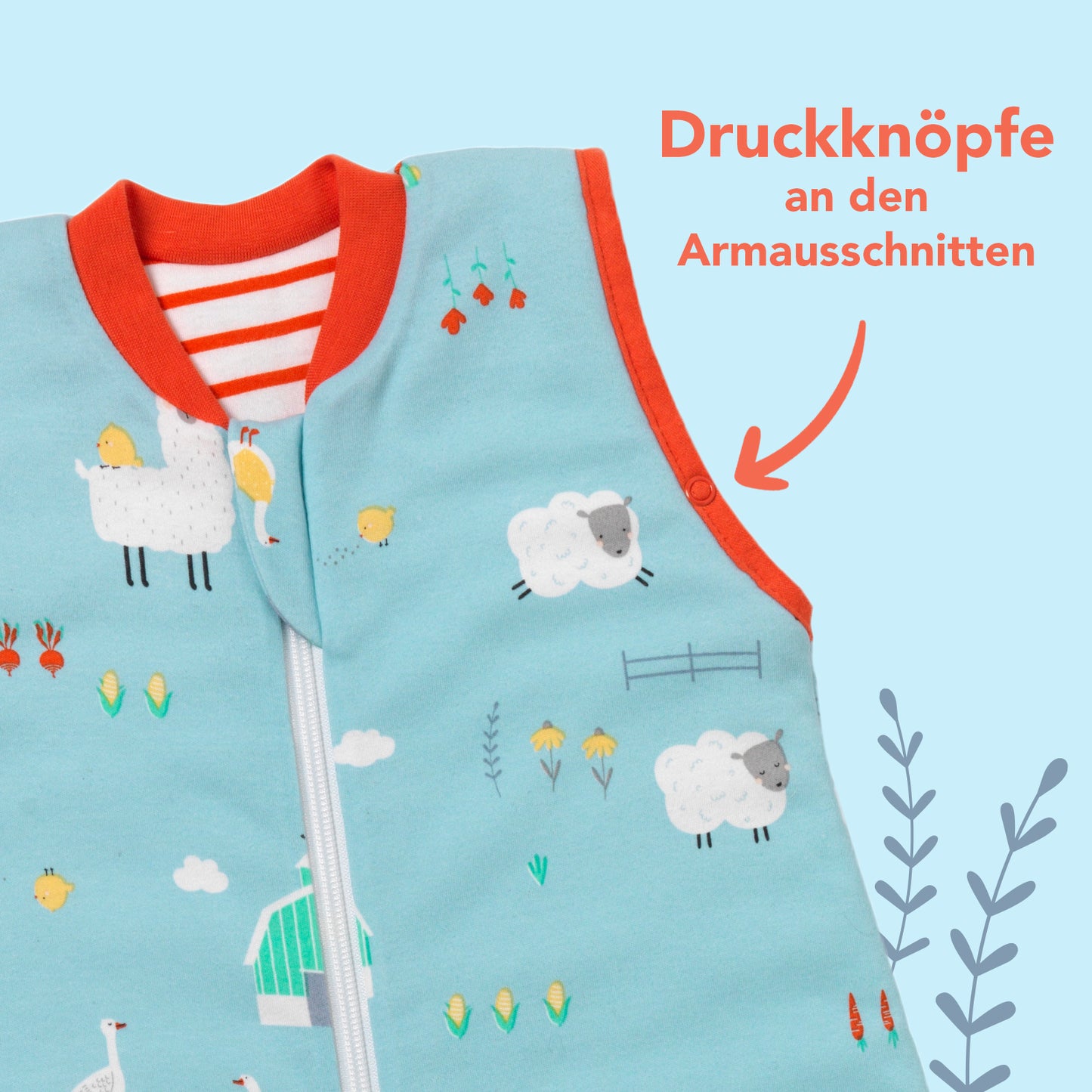 Bio Babyschlafsack, 1.0 TOG