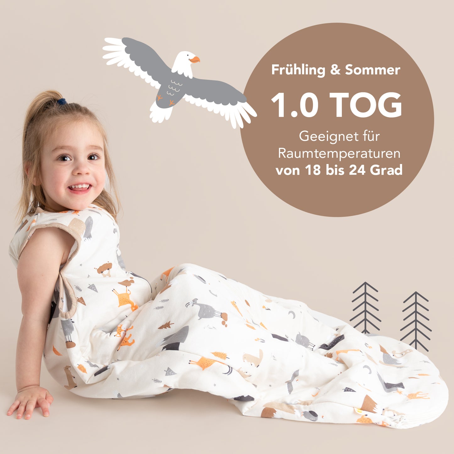 Babyschlafsack, 1.0 TOG