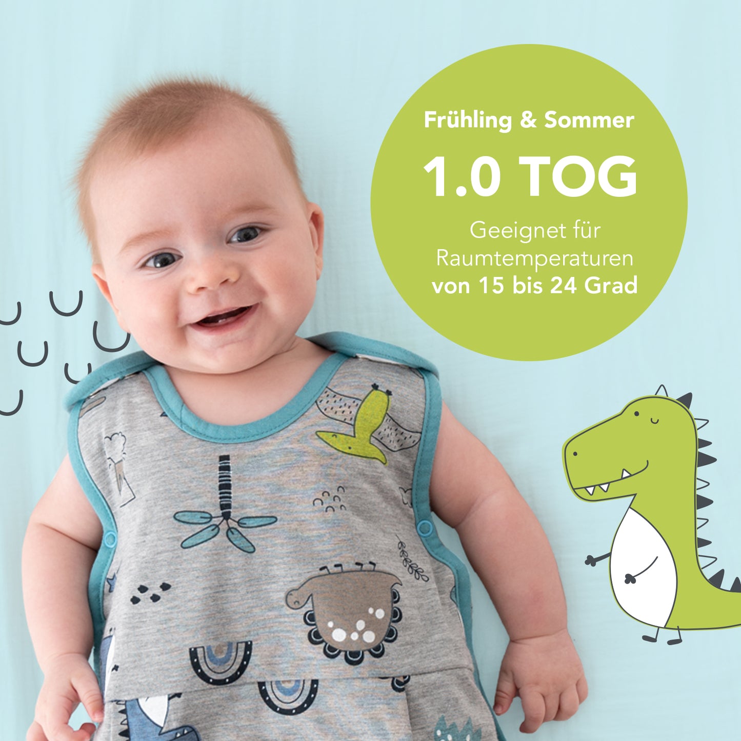 Babyschlafsack, 1.0 TOG