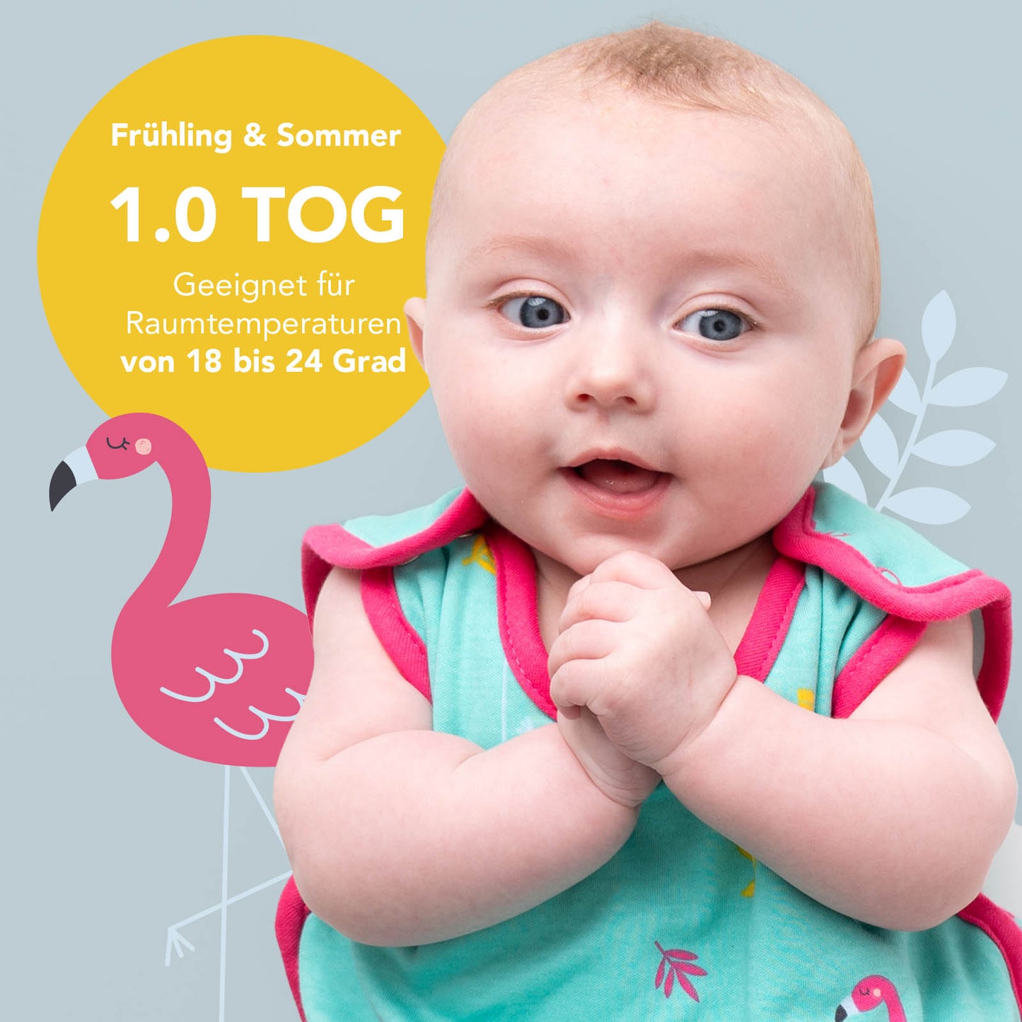 Bio Babyschlafsack, 1.0 TOG