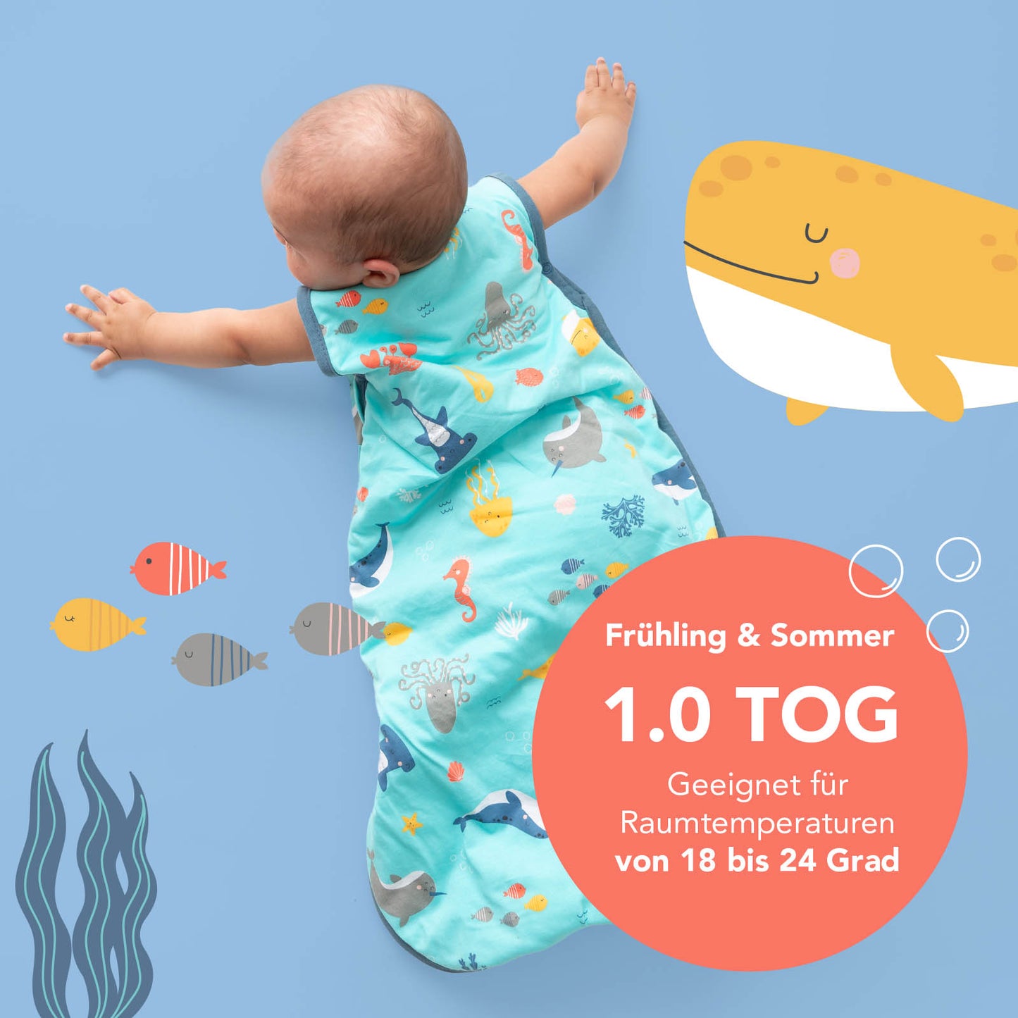 Babyschlafsack, 1.0 TOG