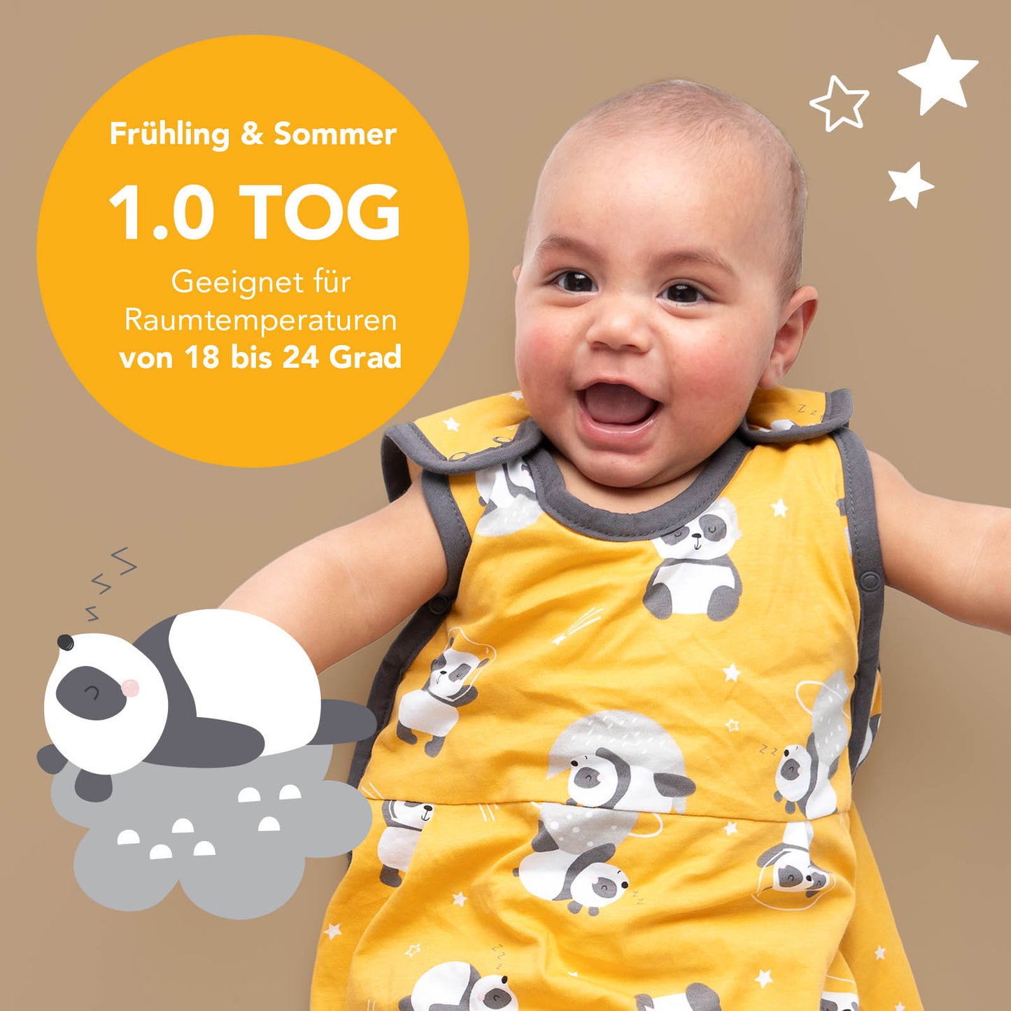 Babyschlafsack, 1.0 TOG