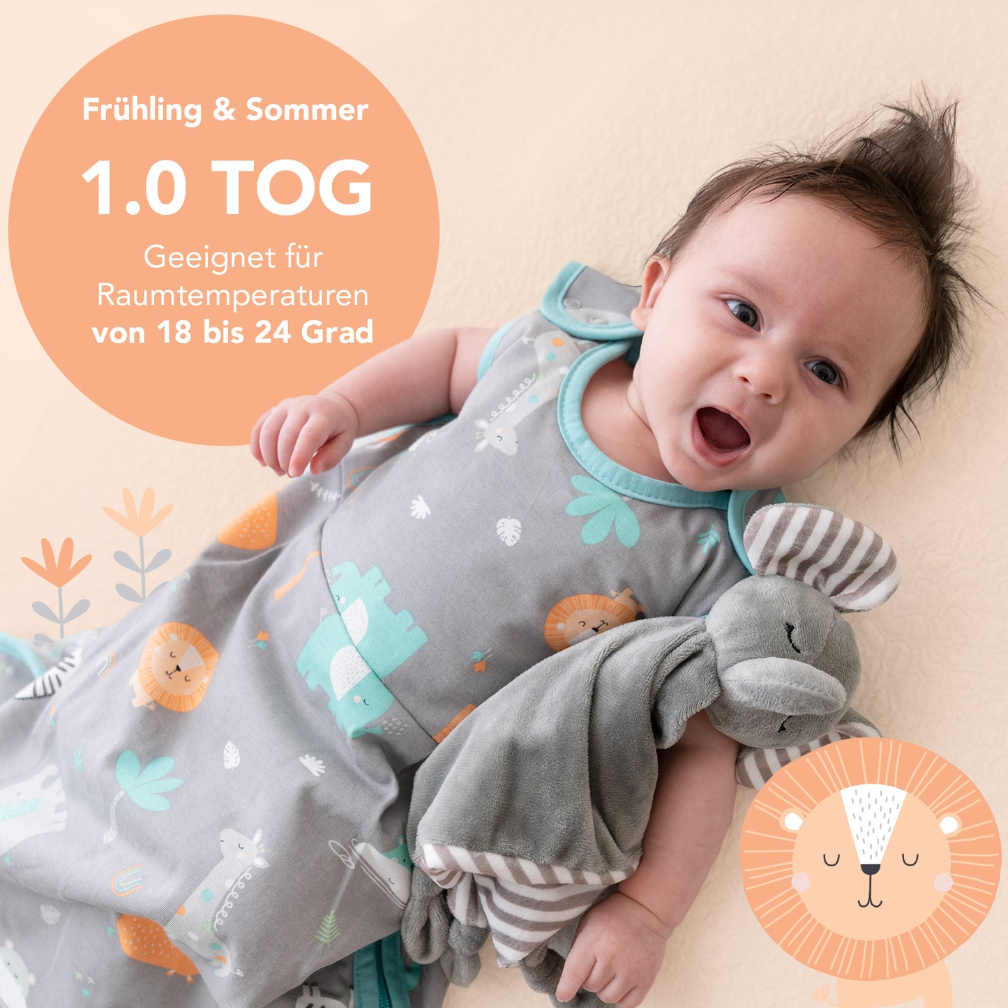 Babyschlafsack, 1.0 TOG