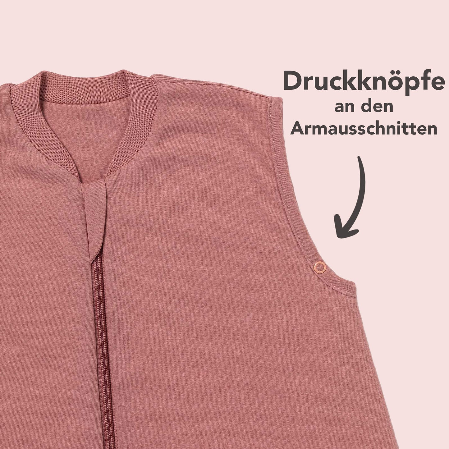 Ganzjahres Schlafsack mit Füßen, 2.5 TOG