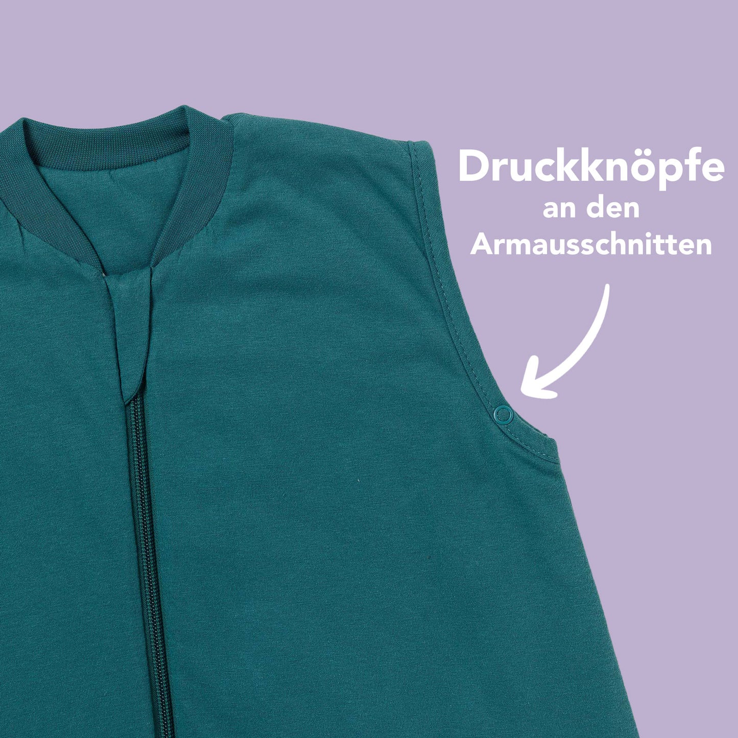 Ganzjahres Schlafsack mit Füßen, 2.5 TOG