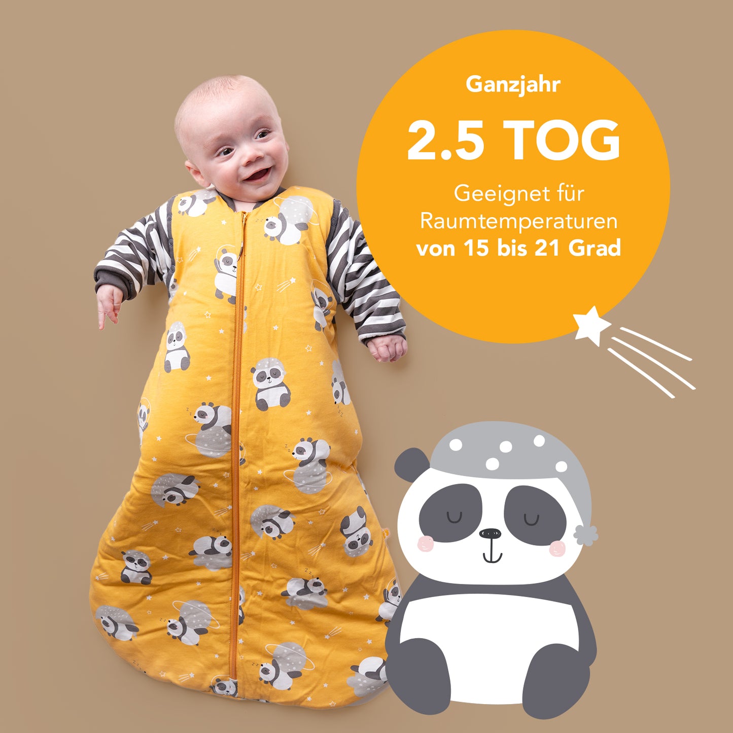 Babyschlafsack, 2.5 TOG