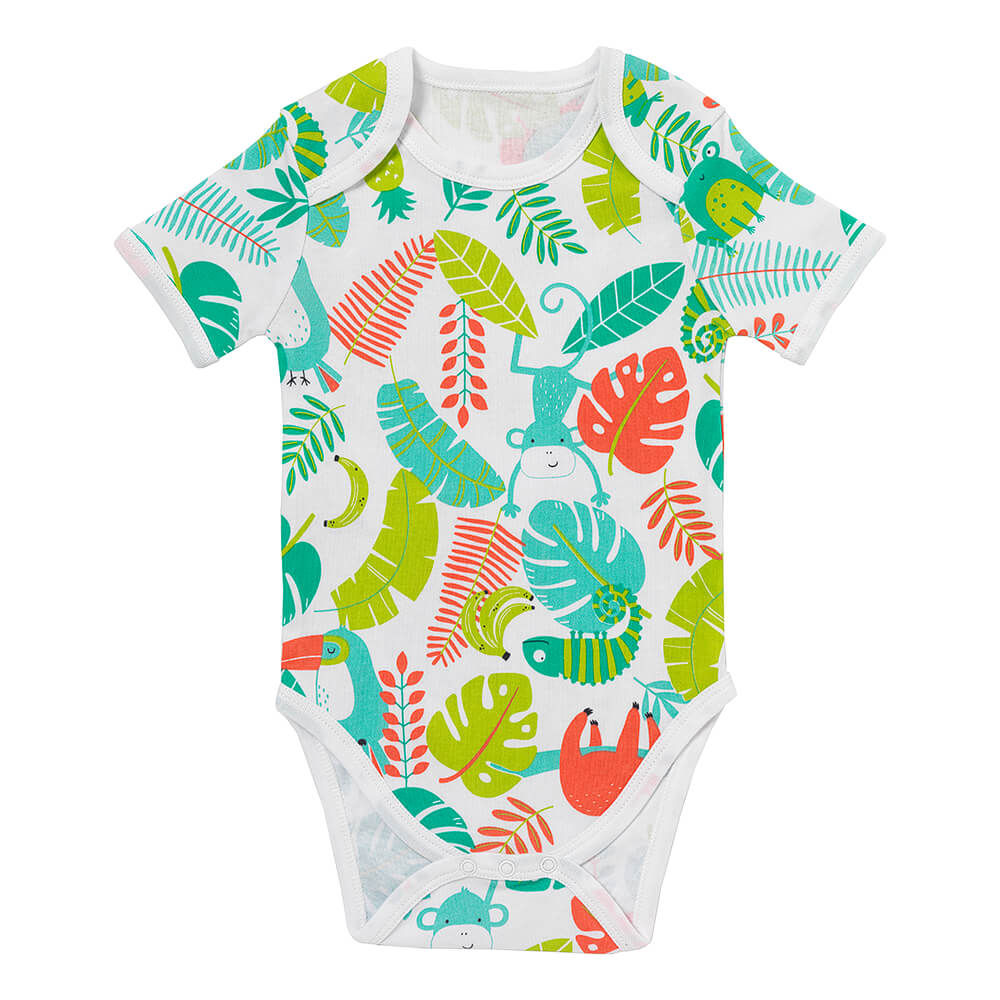 Bio Baby-Bodys kurzarm 5er-Pack