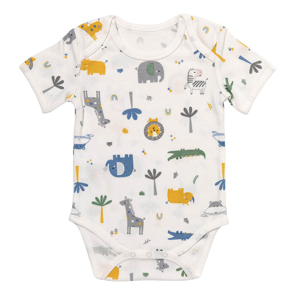 Bio Baby-Bodys kurzarm 5er-Pack