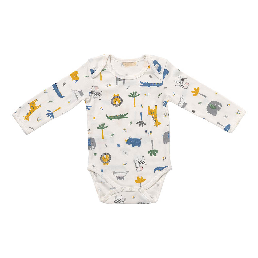 Bio Baby-Bodys langarm 3er-Pack