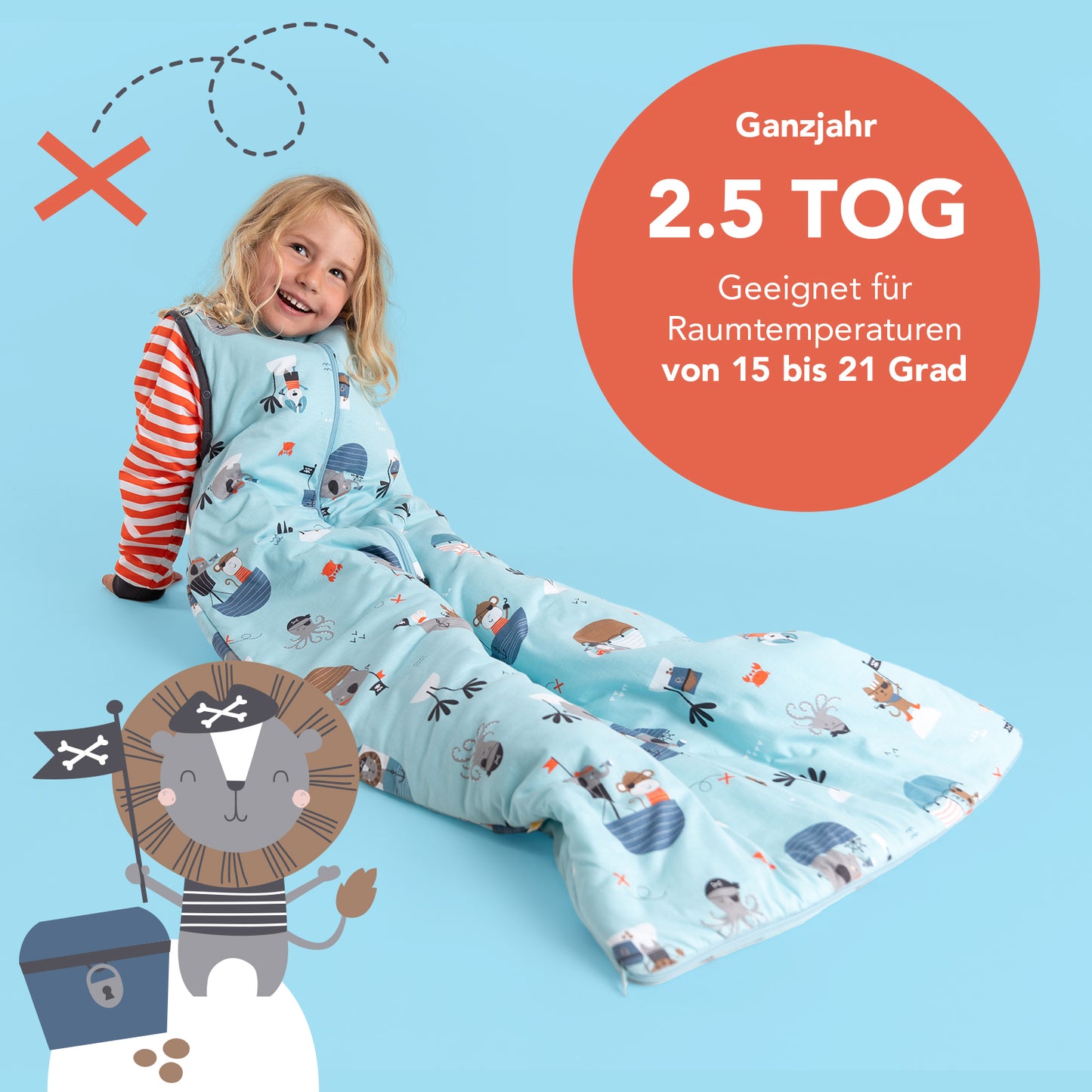 Babyschlafsack, 2.5 TOG