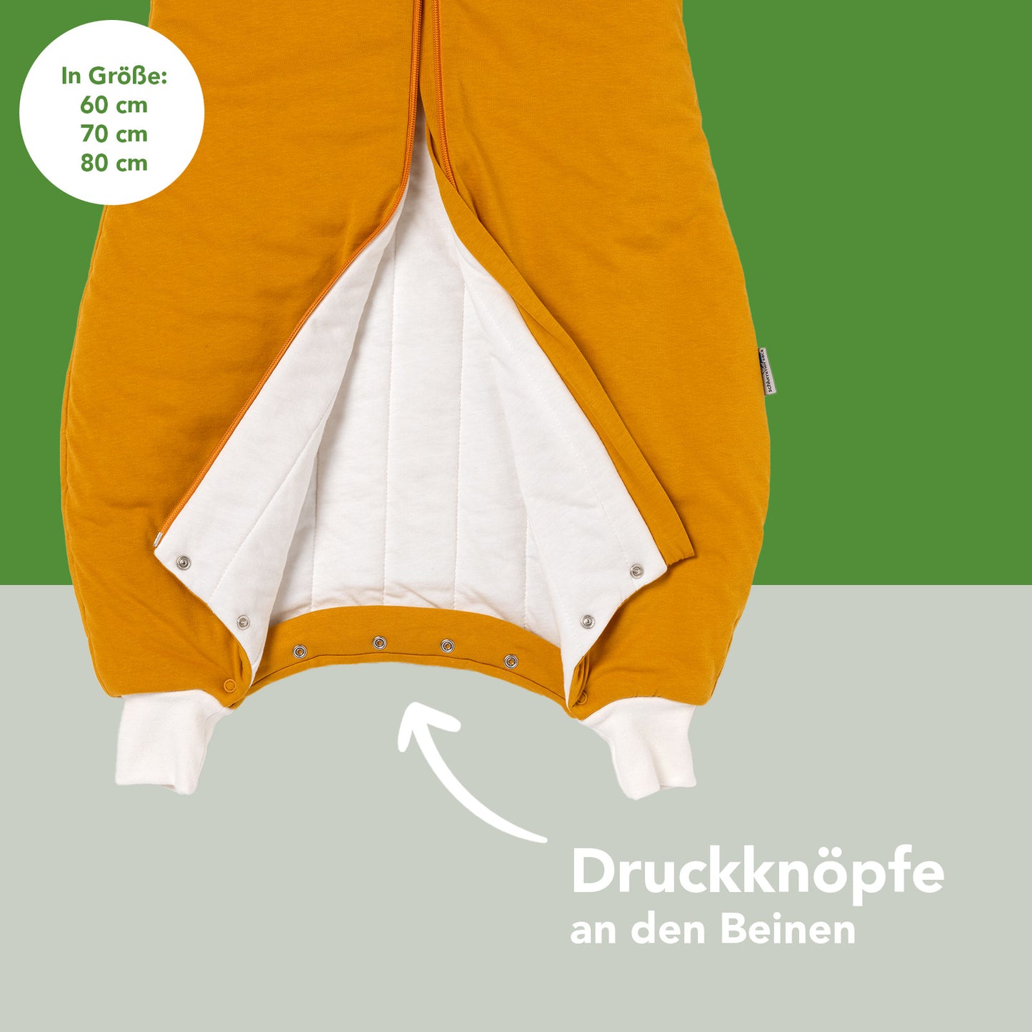 Schlafsack mit Füßen, 3.5 TOG