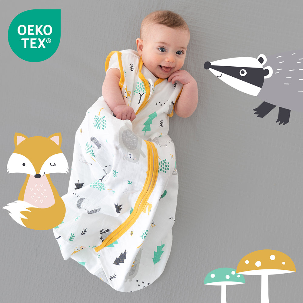 Musselin Babyschlafsack, 0.5 Tog