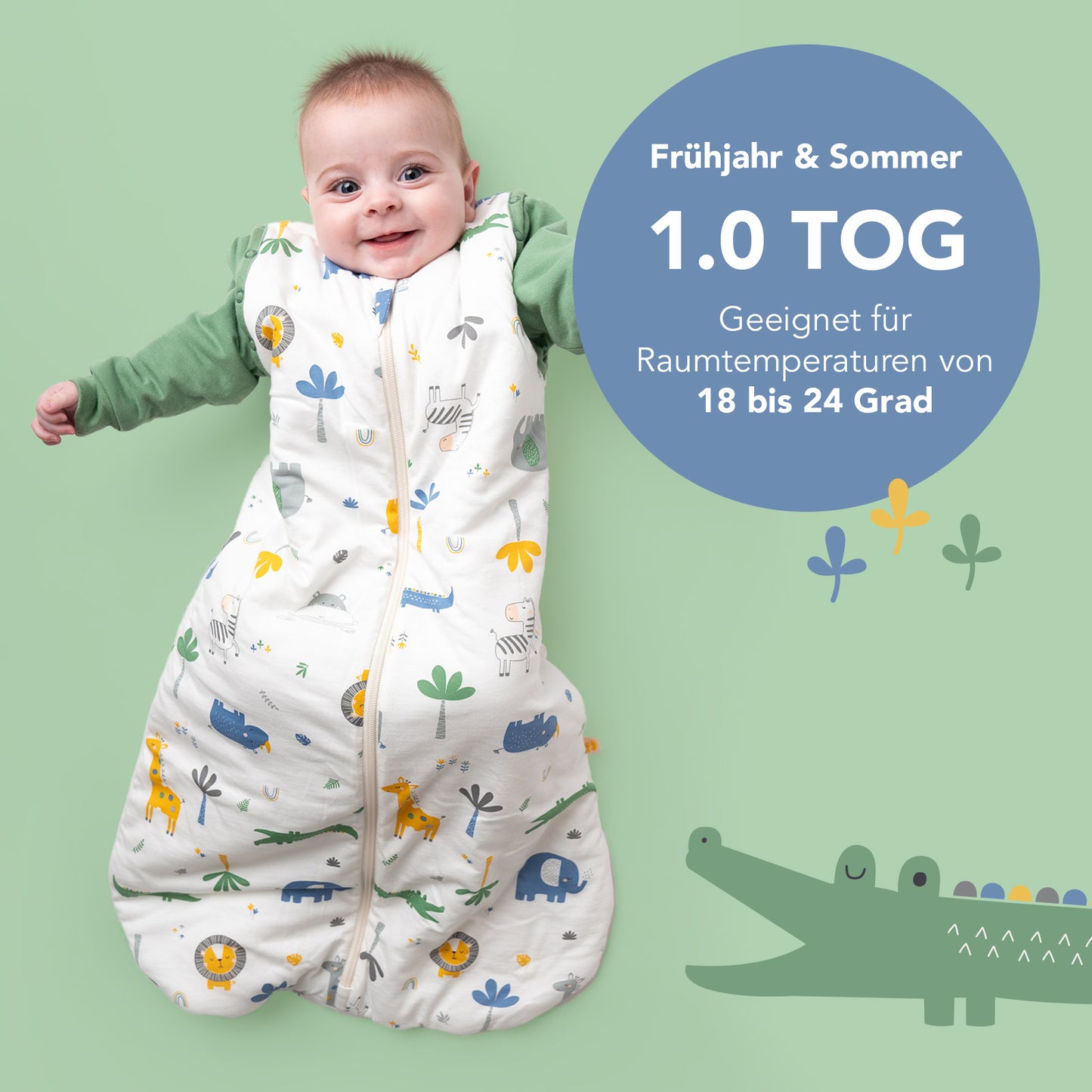 Babyschlafsack, 1.0 TOG