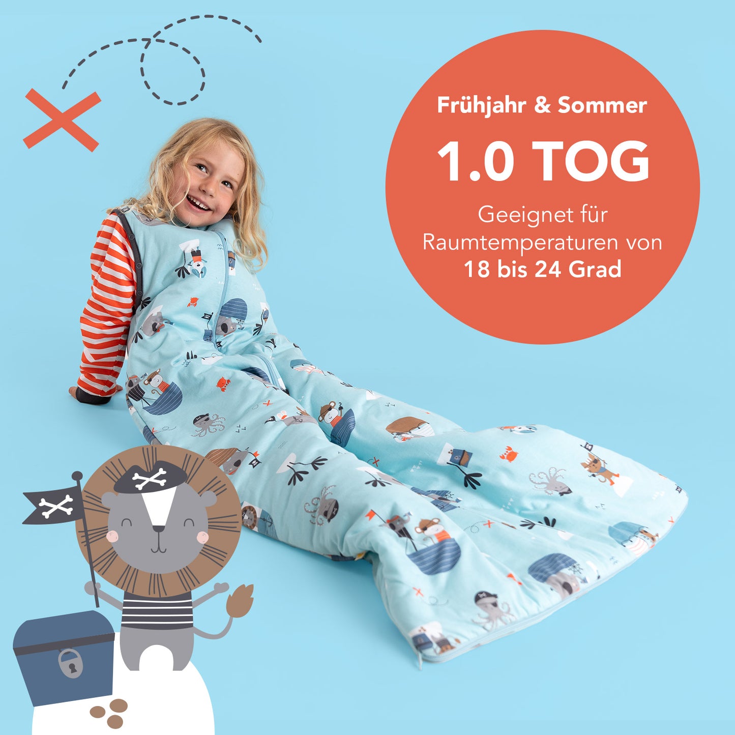 Babyschlafsack, 1.0 TOG