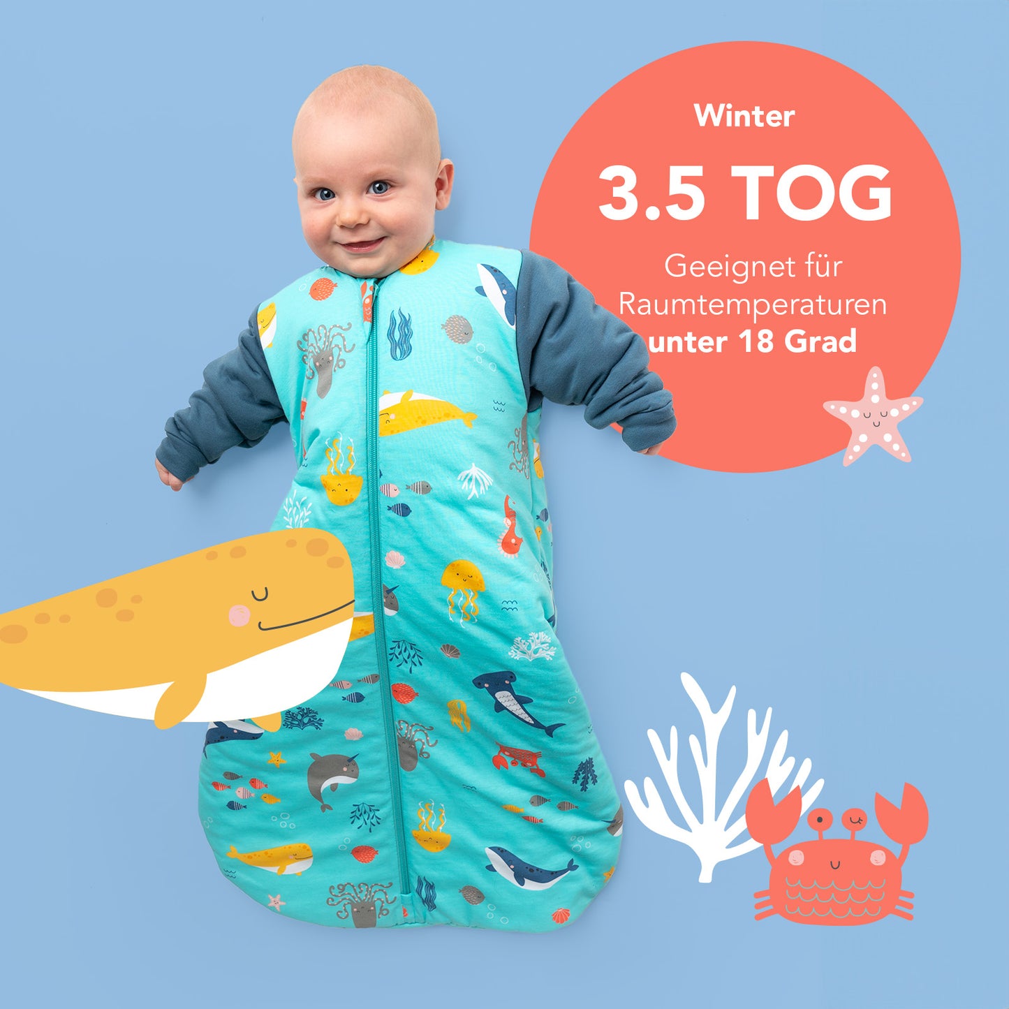 Babyschlafsack, 3.5 TOG