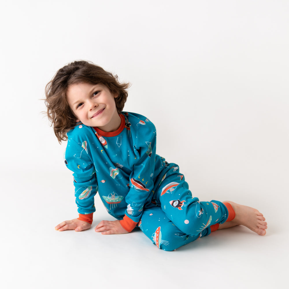 Kinder-Pyjama aus Bio Baumwolle